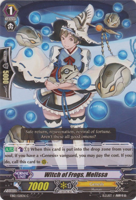 Witch of Frogs, Melissa - EB12/021EN - C Witch of Frogs, Melissa - EB12/021EN - C