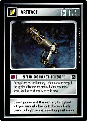 Zefram Cochranes Telescope