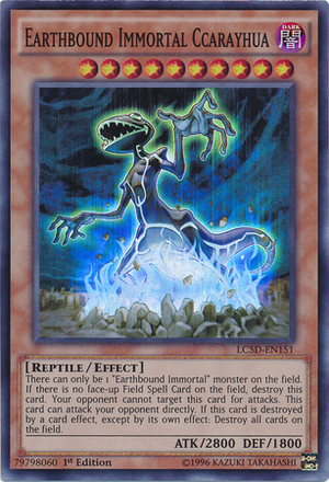 Earthbound Immortal Ccarayhua - LC5D-EN151 - Super Rare - edition illimitee // Mega-Tin Promos