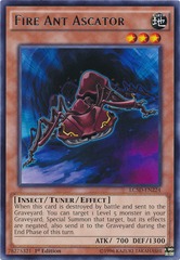 Fire Ant Ascator - LC5D-EN224 - Rare - Unlimited Edition