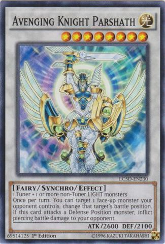 Avenging Knight Parshath - LC5D-EN230 - Common - Unlimited Edition