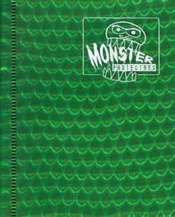 Monster Binder 2-Pocket Holofoil Green