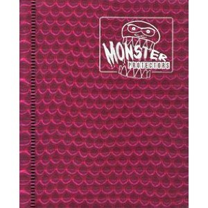 Monster Binder 4-Pocket Holofoil Red