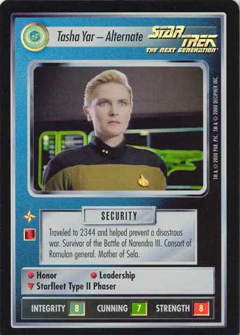 Tasha Yar-Alternate [Foil]