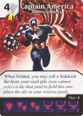 Captain America - American Hero (Die & Card Combo)