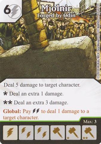 Mjolnir - Forged by Odin (Die & Card Combo)