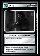 Espionage: Romulan on Bajoran