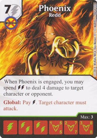 Phoenix - Redd (Die & Card Combo)