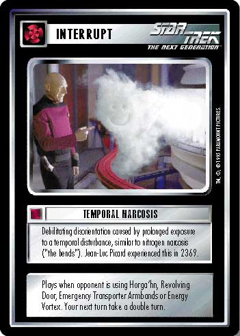 Temporal Narcosis
