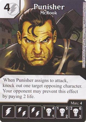 Punisher - McRook (Die & Card Combo)