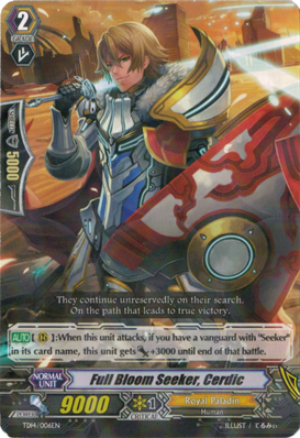 Full Bloom Seeker, Cerdic - TD14/006EN - TD - R Full Bloom Seeker, Cerdic - TD14/006EN - TD - R