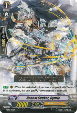 Honest Seeker, Cynric - TD14/010EN - TD