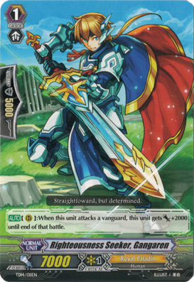 Righteousness Seeker, Gangaren - TD14/011EN - TD