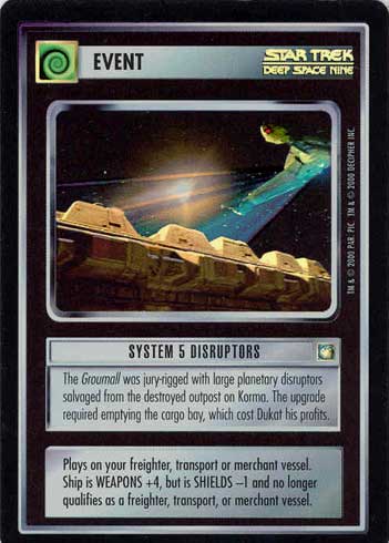 System 5 Disruptors - Foil