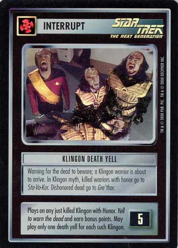 Klingon Death Yell [Foil]