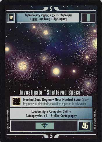 Investigate Shattered Space [Foil]