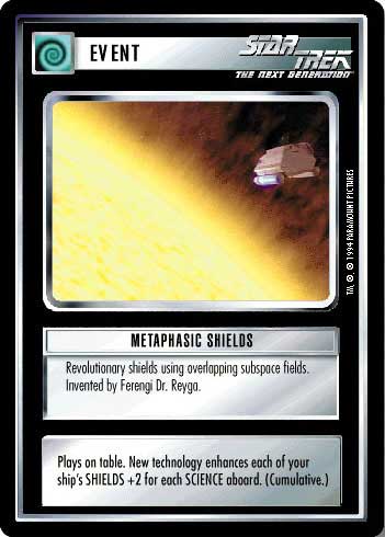 Metaphasic Shields