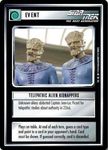 Telepathic Alien Kidnappers