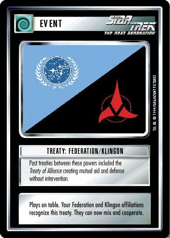 Treaty: Federation/Klingon