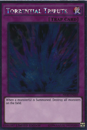 Torrential Tribute - NKRT-EN043 - Platinum Rare - Limited Edition