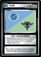 Treaty: Federation/Romulan