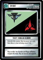 Treaty: Romulan/Klingon