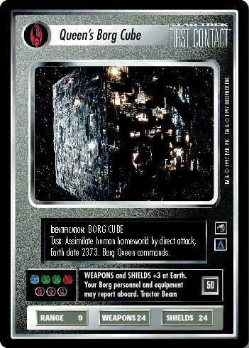 Queens Borg Cube