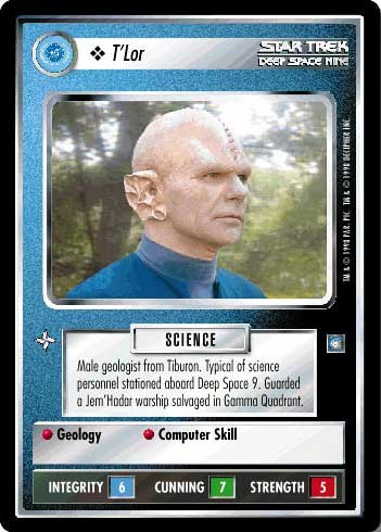 T'lor - Star Trek Ccg 1e » Deep Space Nine - Categoryonegames