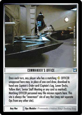 Commanders Office