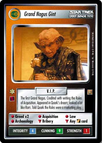 Grand Nagus Gint