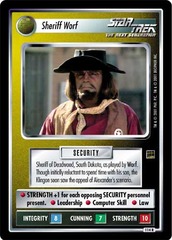 Sheriff Worf