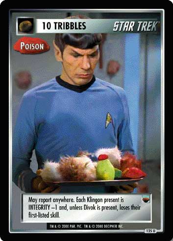 10 Tribbles (poison)