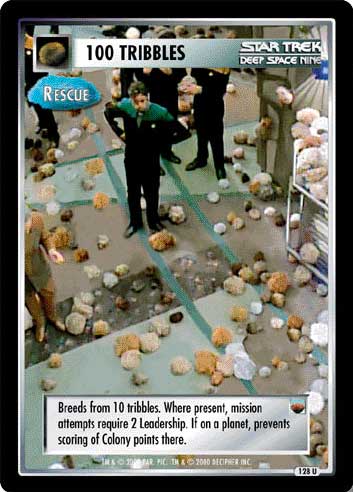 100 Tribbles (rescue)