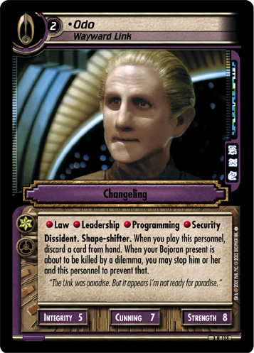 Odo, Wayward Link