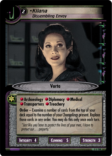 Kilana, Dissembling Envoy
