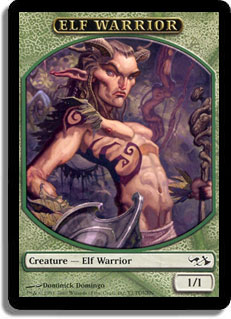 Elf Warrior Token