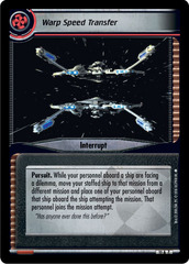 Warp Speed Transfer - Archive Foil