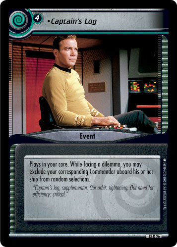 Captains Log