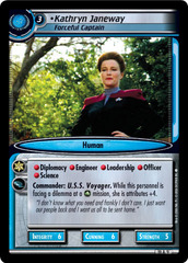 Kathryn Janeway, Forceful Captain - Archive Foil