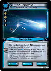 U.S.S. Enterprise-E, Flagship Of The Federation - Archive Foil