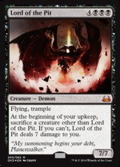 Lord of the Pit - Foil - Duel Decks: Anthology