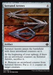 Serrated Arrows