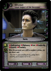 Weyoun, Loyal Subject of the Dominion