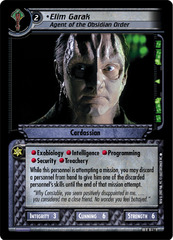 Elim Garak, Agent of the Obsidian Order