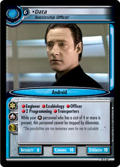 Data, Battleship Officer