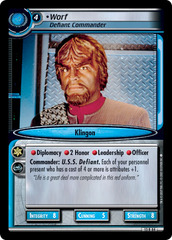 Worf, Defiant Commander