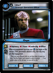 Worf, Strategic Operations Officer