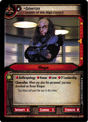 Gowron, Leader of the High Council