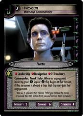 Weyoun, Warship Commander