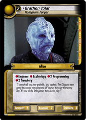 Grathon Tolar, Hologram Forger